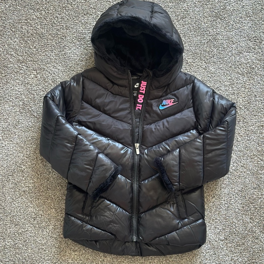 Nike Kids Black Puffer Jacket